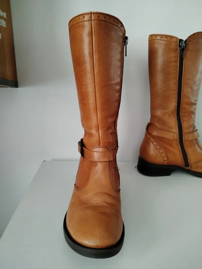Bottes en cuir pointure 32 Les fées de bengale - photo numéro 6