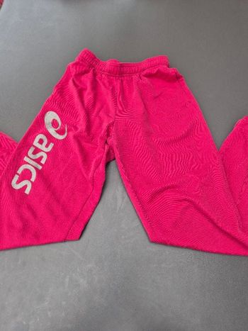 Pantalon survêtement rose taille 12 ans Asics
