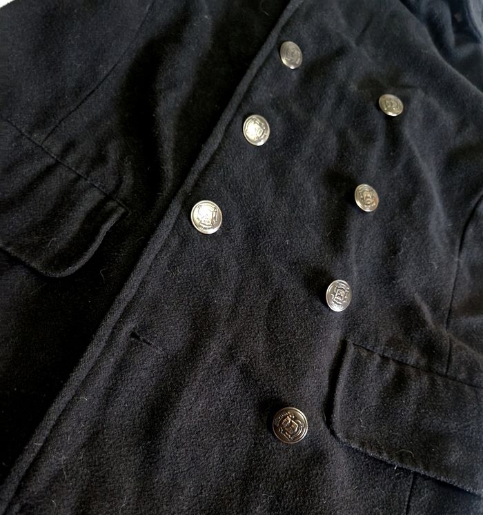 Manteau trench , homme , Rivaldi , taille M , noire - photo numéro 4