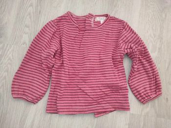 Tee-shirt rayé fille 18 mois