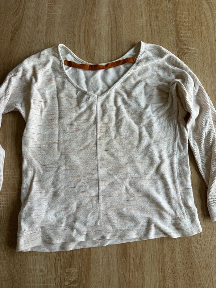 Pull blanc bonobo - photo numéro 2