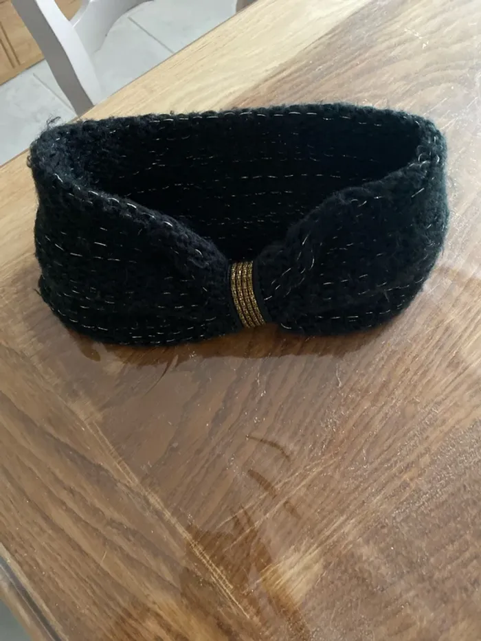 Bandeau en maille - photo numéro 3