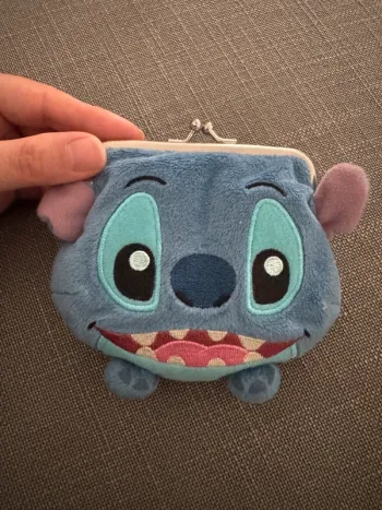 Porte monnaie peluche stitch