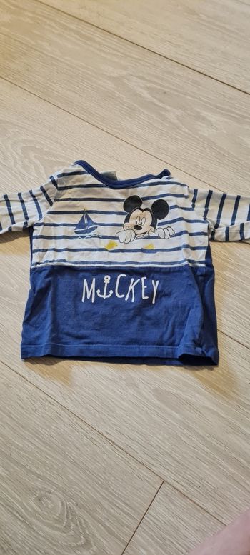 T-shirt manche longues Mickey