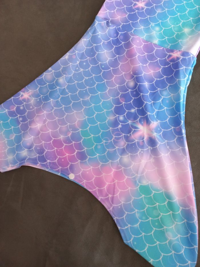 Deguisement queue de sirène 7 ans matiere maillot de bain - photo numéro 2