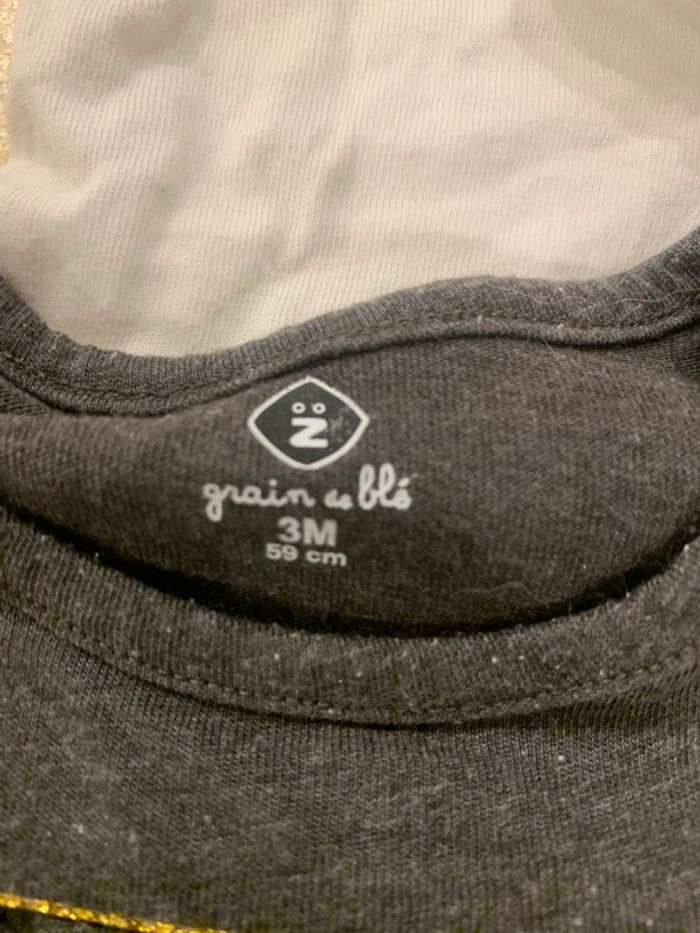 Lot vêtements bébé fille 3 mois adidas grain de blé - photo numéro 5