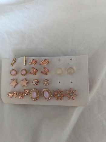 Lot boucles d'oreilles