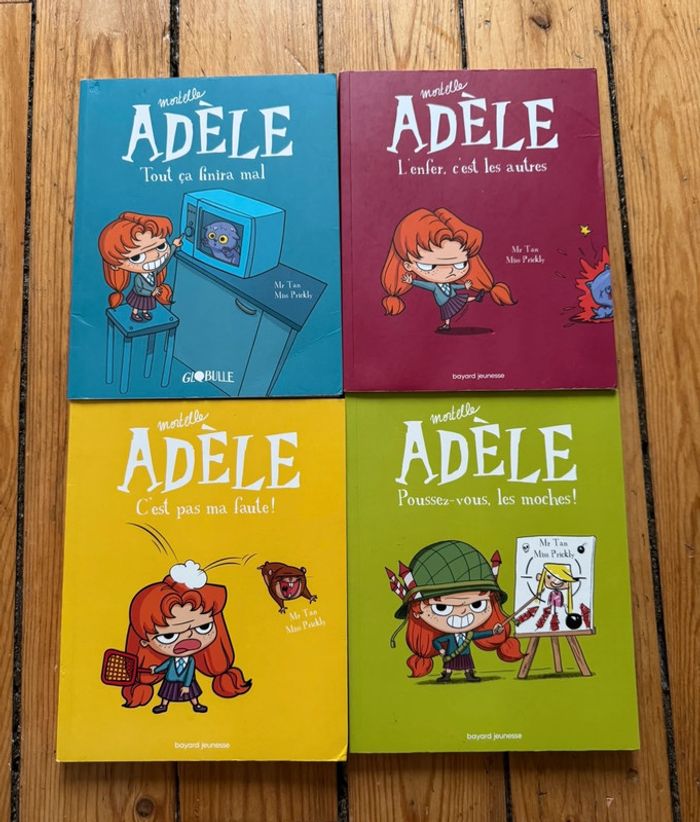 Lot livres mortelle adele