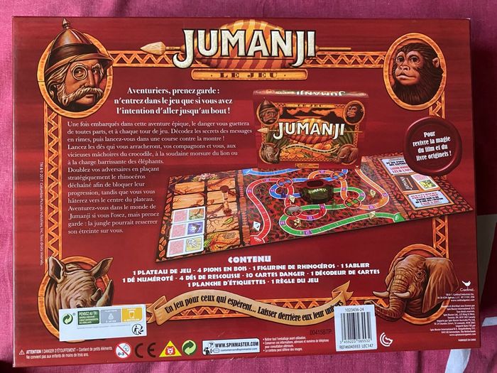 NEUF : Jeux de société JUMANJI - photo numéro 2