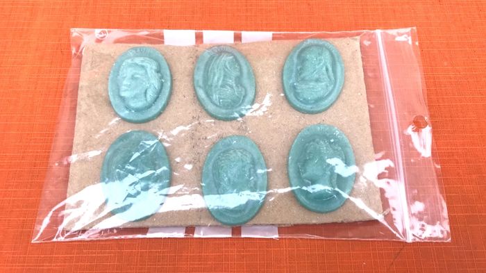 Années 1970 Publicité Collection Total 6 Camées Les amours célèbres - photo numéro 6