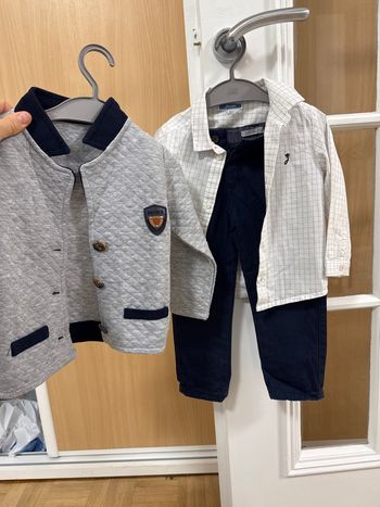 Lot 3 pièces pantalon chemise veste