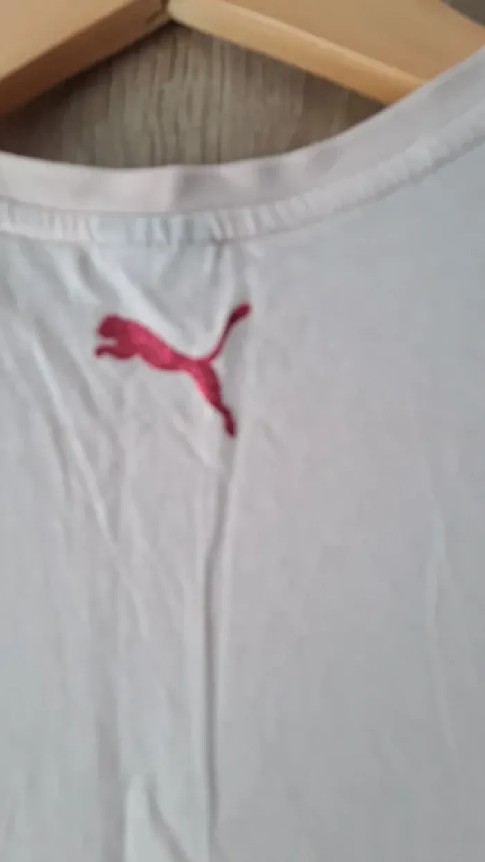 T shirt Puma rose taille 164cm - photo numéro 4