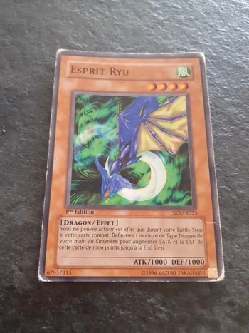 Carte Yu-Gi-Oh ! Esprit Ryu SKE-FR023