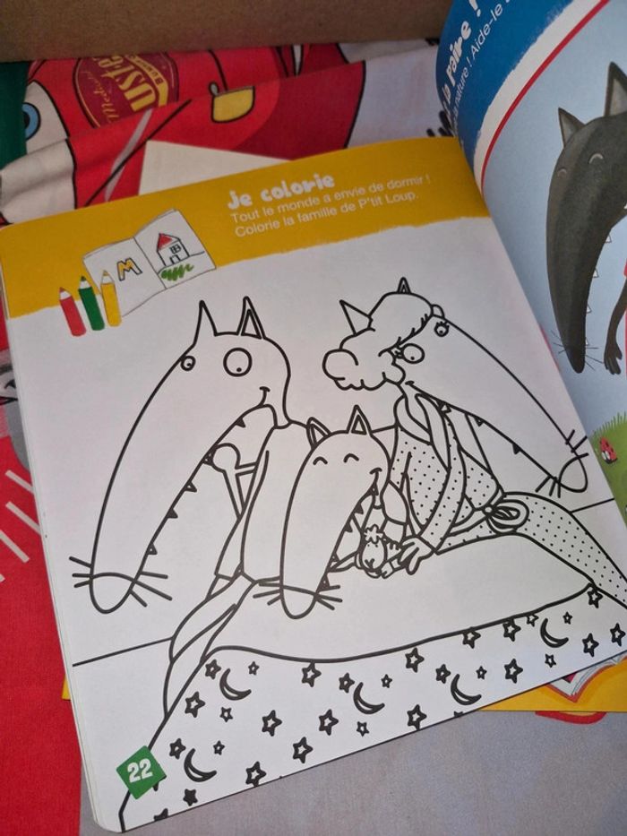 Mon cahier d activités ptit loup les vacances - photo numéro 5