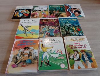  Lot de 10 livres, bibliothèque rose (divers)(6)