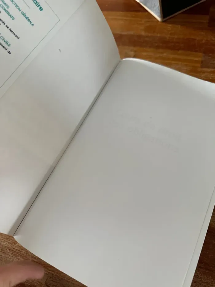 Livre cours de droit des obligations, édition, 2020 - photo numéro 5