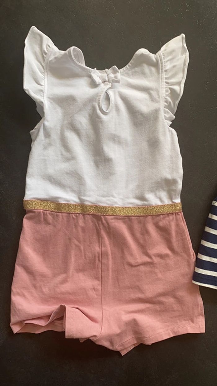 Combishort bébé fille Disney Orchestra - photo numéro 3