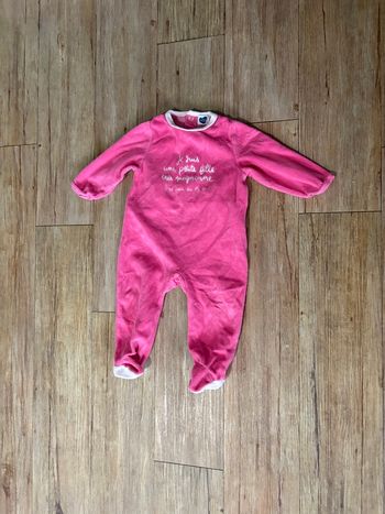 Pyjama rose 12 M mots d enfants
