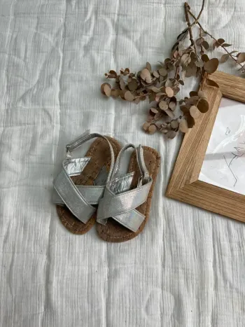 Sandale argenté - Primark (taille 24)