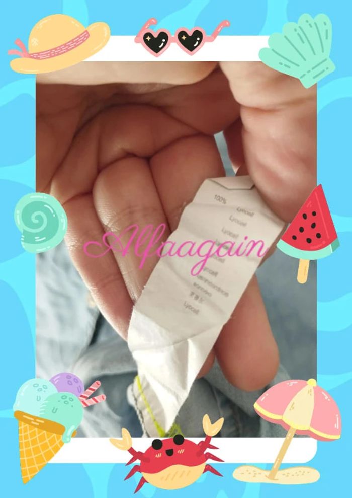 Chemise longue jean 8ans catimini jungle dream - photo numéro 10