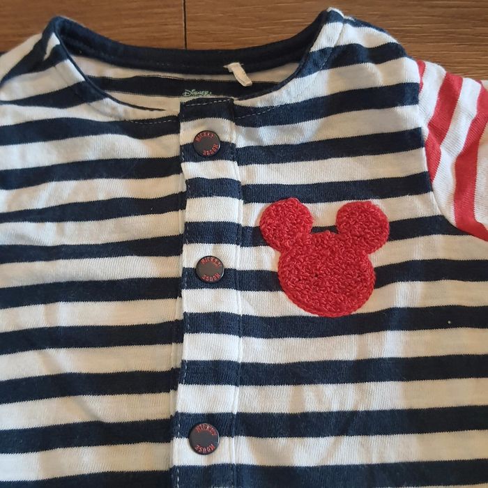 Combinaison /ensemble été manche courte bébé garçon mickey disney baby orchestra baby 67cm 6 mois - photo numéro 2