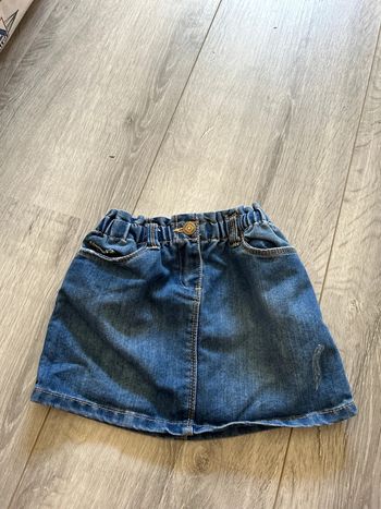 Jupe jean fille 3 ans
