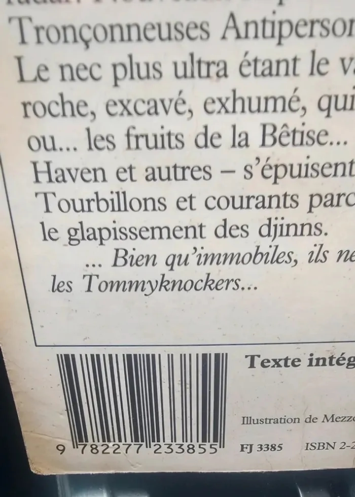 🪷livre de stephen king les tommyknockers - photo numéro 2