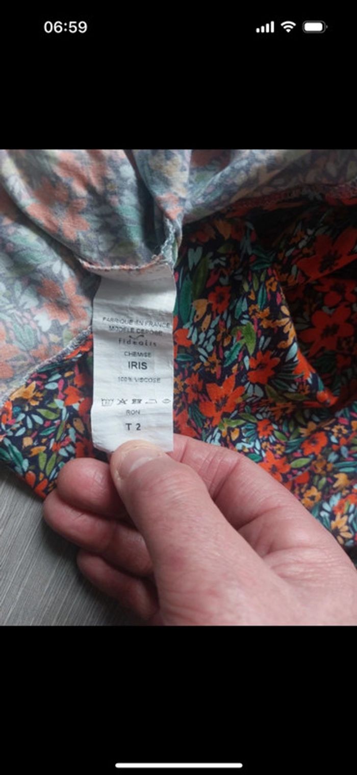 Blouse Atelier Jad modèle Iris taille 2 - photo numéro 4