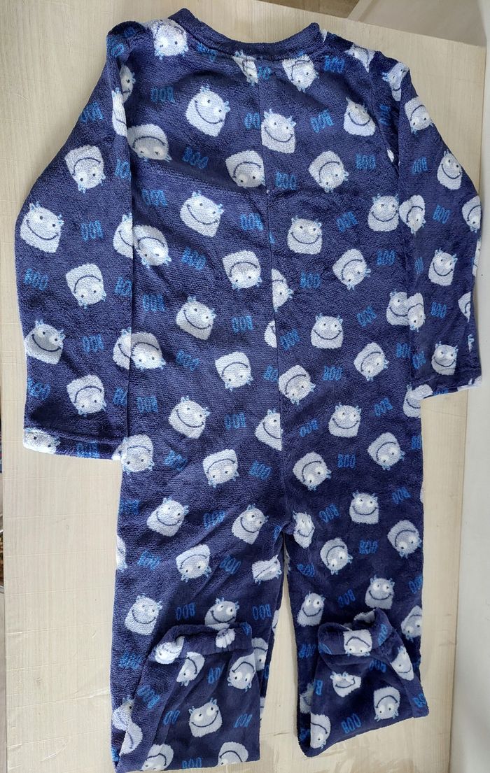 Combi pyjama bleu marine garçon 8ans - photo numéro 3