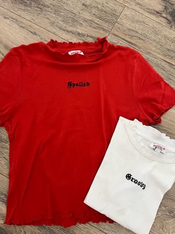 Lot t-shirt manches courtes fille Jennyfer
