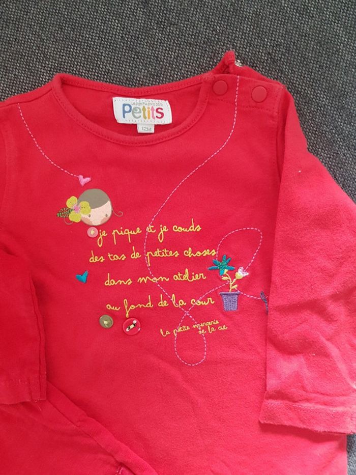 Tee-shirt manche longue fille - photo numéro 2