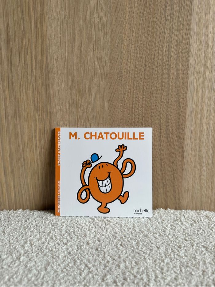 Livre monsieur chatouille