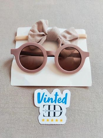 Ensemble lunettes et bandeau bébé enfant