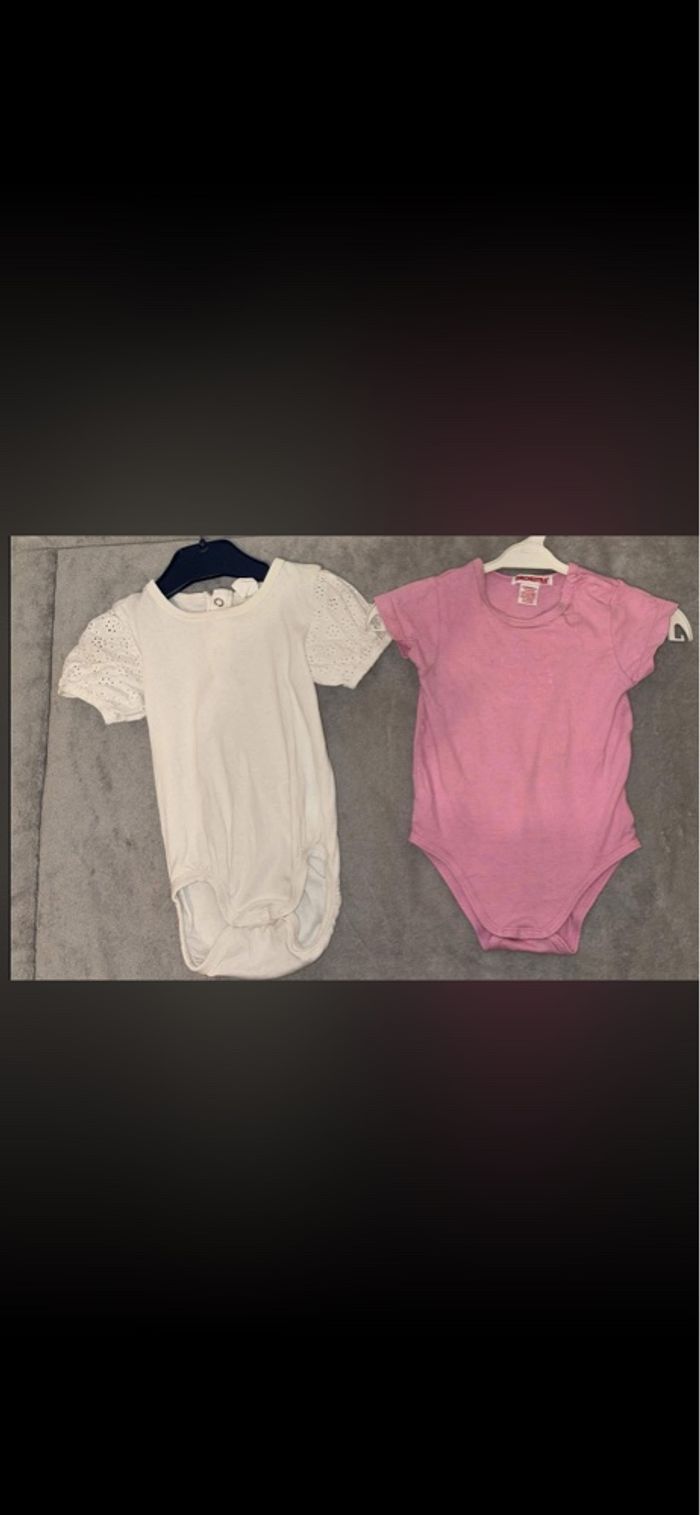 LOT 24 PIÈCES DE VÊTEMENTS FILLE 12 MOIS - photo numéro 9