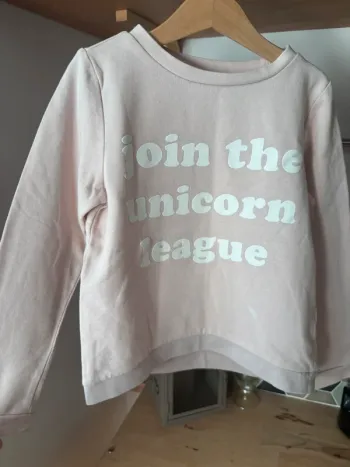 💗 Pull fin H&M rose tendre – Taille 122/128 cm 💗