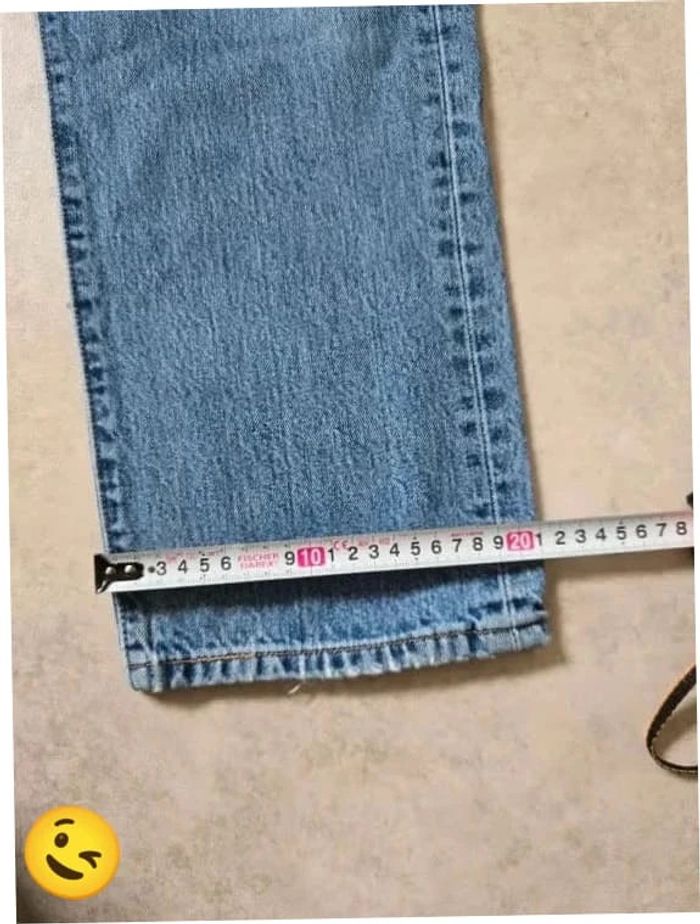 Jeans Levi's 501 W32 FR42 L30 coupe droite bleu Homme Men pan423b - photo numéro 6