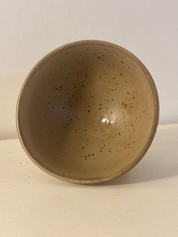 Très joli bol sur pied en grès - photo numéro 6