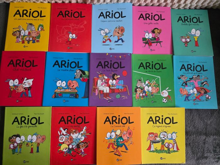 Lots de 14 livres ariol 8€ l’uniter