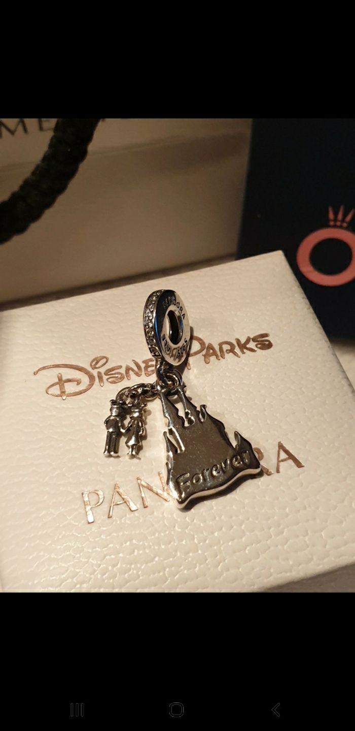 Charm Pandora >< Disney double pendant "Couple Eternel" - Edition Limitée - photo numéro 3