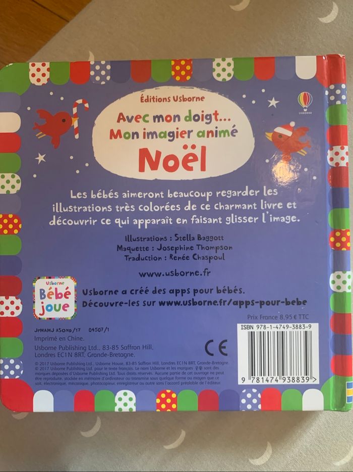 Avec mon doigt… mon imagier animé Noël - photo numéro 2
