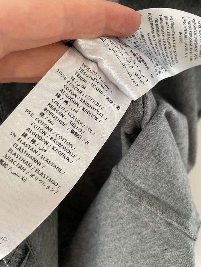 T-shirt gris stella McCartney taille 42 - photo numéro 4