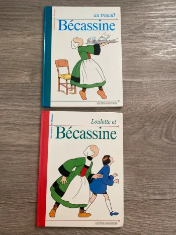 Lot 2 livres bécassine ancien travail loulotte
