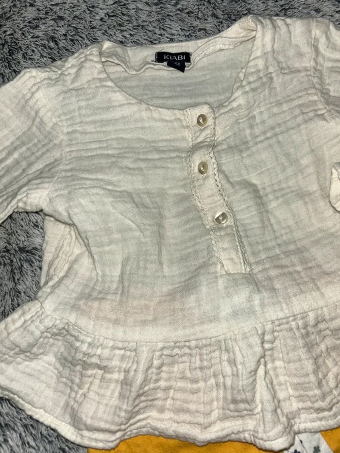 Ensemble pantalon + blouse - photo numéro 2