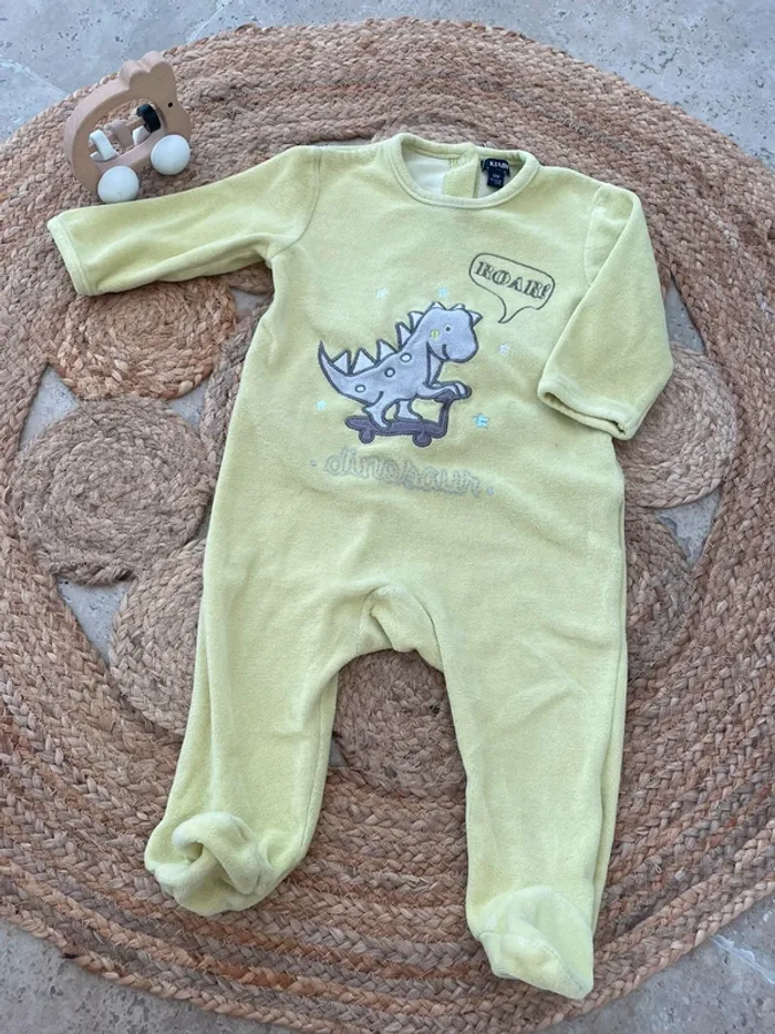 Pyjama velours 12 mois