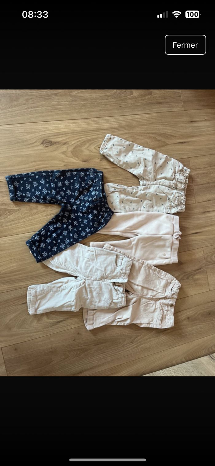 Lot vêtements bébé fille 9 mois - photo numéro 2