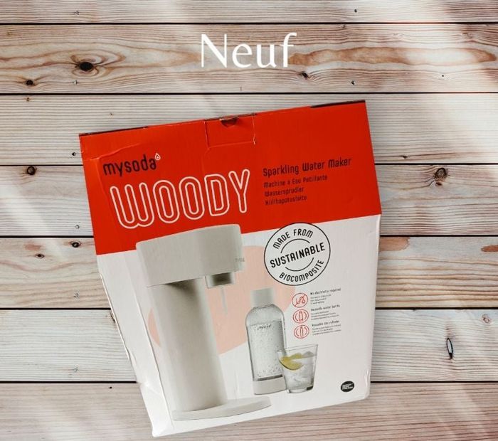 Mysoda Woody White machine à soda gazéifier