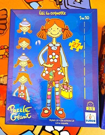 Puzzle Djeco - LIli la coquette COMPLET
