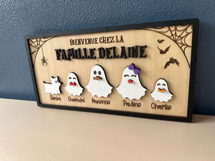 🎃👻 Pancarte de bienvenue spéciale Halloween 👻🎃 - photo numéro 3