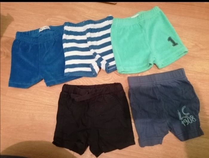 Lot short 3mois