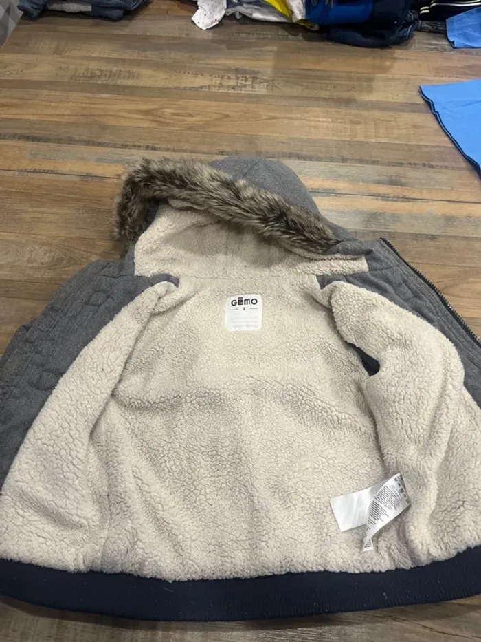 Veste chaude doublée polaire - photo numéro 5